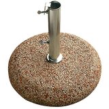  Betonski stalak od šljunka (31 kg, Promjer: 50 cm, Bijelo-crvene boje, Bez ručke) Cijene