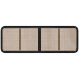  Uzglavlje s uzglavljem Crna 160 x 55 x 3 cm Ratan | shoptok.hr