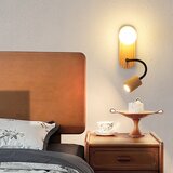  Brilagi - Drvena zidna lampa MODERN WOOD 1xG9/5W/230V + 1xGU10/8W | Eponuda.com