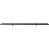  Zidne police 2 kom staklene 80 x 20 cm 8 mm | Eponuda.com
