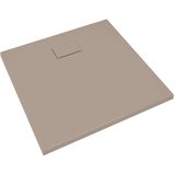 vidaXL Kad za tuš SMC rjava 90x80 cm | Shoptok.si