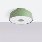 Sollux Žajbljevo zelena jeklena stropna svetilka ø 30 cm Omiq – | Shoptok.si