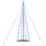 vidaXL LED božično drevesce med 800 LED z stojalom Modra 400 cm elezo | Shoptok.si