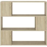 Ormarić za knjige / sobna pregrada boja hrasta 100 x 24 x 94 cm | Eponuda.com