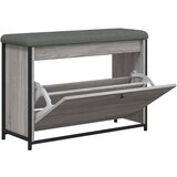  Klupa za cipele s preklopnom ladicom boja hrasta 82x32x56 cm | shoptok.hr