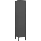 vidaXL Omara s ključavnico antracitna 35x46x180 cm jeklo | Shoptok.si
