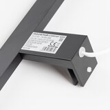 Aigostar LED osvetljenje za kupatilsko ogledalo LED/8W/230V 4000K 40 cm IP44 crna | Eponuda.com