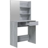 vidaXL toaletni stolić ogledalom boja hrasta sonome 74,5 x 40 x 141 cm Cijene