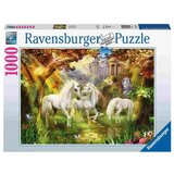 Ravensburger puzzle - Jednorozi u šumi - 1000 delova Cene