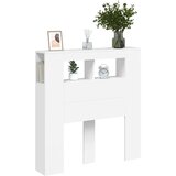  Uzglavlje bijelo 100 x 18 5 x 103 5 cm konstruirano drvo | shoptok.hr