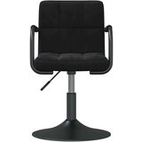  Jedilni stol črn žamet, (20812528) | Shoptok.si