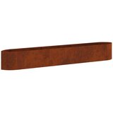 vidaXL Povišeni vrtni krevet Otporni čelik 300 x 40 x 40 cm Čelik - Otporni čelik 300 cm | shoptok.hr
