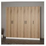 Woody Fashion Ormar Noah-8223, 225x210x35 cm, Boje hrasta | Eponuda.ba