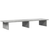  Stalak za monitor boja betona 100x27x15 cm konstruirano drvo | shoptok.hr