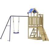 vidaXL Zunanje igralo impregnirana borovina | Shoptok.si