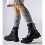 Gemre Black ankle boots with decorative upper Garrett | ePonuda.com