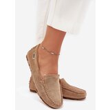 Boto Women’s Perforated Moccasins Made Of Eco Suede Brown Amrutia | shoptok.hr