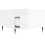  Stolić za kavu bijeli 55 x 55 x 36,5 cm od konstruiranog drva | shoptok.hr