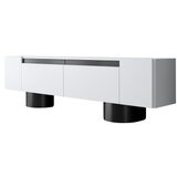 Hanah home tv polica bohem white black