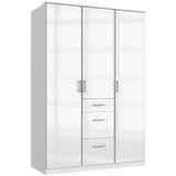 MID.YOU omara za oblačila, bela, bela, visoki sijaj | Shoptok.si