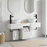  Set namještaja za kupaonicu 3 kom. Bijela visokog sjaja 40 x 41 x 56 cm | Shoptok.si
