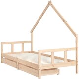  Okvir za dječji krevet s ladicama 90x200 cm od masivne borovine | shoptok.hr