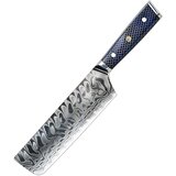  Damaskasti kuhinjski nož YU-37417 - Nakiri / Plava KP37417 | Shoptok.si