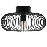 Nordlux plafonska svetiljka beroni 1xE27/60W/230V prečnik 40,3 cm crna | Eponuda.com