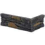 Stegu Dekorativna kutna obloga Porto 2 (33,5 x 20 x 11 cm, Bijelo-crveno, Izgled kamena) u