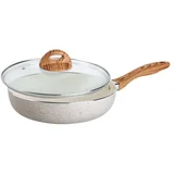 duboki keramički tiganj sa poklopcem 24cm BR945