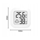 Digitalni lcd termometar meteorološka stanica higrometar bijeli | shoptok.hr