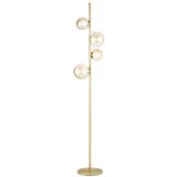 Ideal Lux - LED stojeća lampa PERLAGE 4xG9/3W/230V zlatna/zadimljena Cene