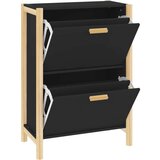 Ormarić za cipele crni 57 5x33x80 cm od konstruiranog drva | shoptok.hr