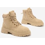 Resti Beige women's insulated trapper boots Radoras | ePonuda.com