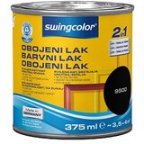 SWINGCOLOR Akrilni barvni lak (svilenkasto mat; barva: črna; 375 ml) Cene