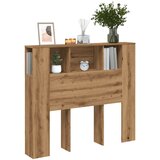 vidaXL Uzglavni ormarić Artisan hrast 120x19x104 5 cm izrađeno drvo Cijene