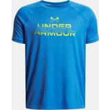 Under Armour UA Tech Split Wordmark SS-BLU Boys' T-Shirt - Boys Cene