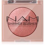 NAM Shimmer Blusher dugotrajno rumenilo nijansa 2 Peach Ice Tea 4 g Cijene