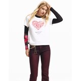 Desigual Majica rdeča / črna / bela | Shoptok.si