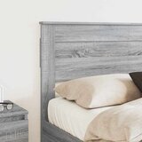  Uzglavlje s uzglavljem Siva Sonoma 135 cm Konstruirano drvo | shoptok.hr
