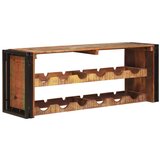  Stalak za vino Smeđa 100 x 45 x 33 cm Čvrsto reciklirano drvo | shoptok.hr