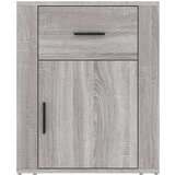  Nočna omarica siva sonoma 50x36x60 cm inženirski les, (20730811) | Shoptok.si