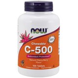 Now Foods Vitamin C 500 mg tablete za sisanje 100 tableta šumsko voće Cene