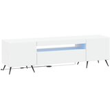  LED TV kabinet Bijela Konstruirano drvo | shoptok.hr