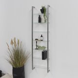 Spinder Design Kovinska polica v srebrni barvi 46 cm Cubic – | Shoptok.si
