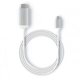 Satechi Aluminium Type-C to 4K HDMI Cable - Silver, (680001) Cene