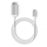 Aluminium Type-C to 4K HDMI Cable - Silver, (680001)