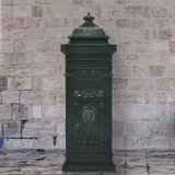 stoječi poštni nabiralnik starinski stil aluminij zelene barve | Shoptok.si