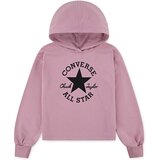 Converse hoodie dukserica za djevojčice s velikim logom roza Cijene