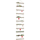vidaXL Zidni ukras u obliku ljestava 50x200 cm prirodna grana | shoptok.hr